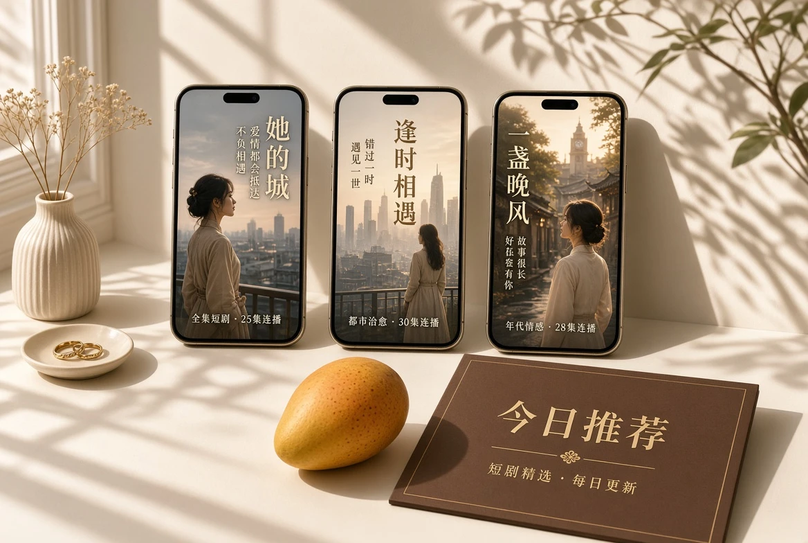 黄果AI短剧早看精选